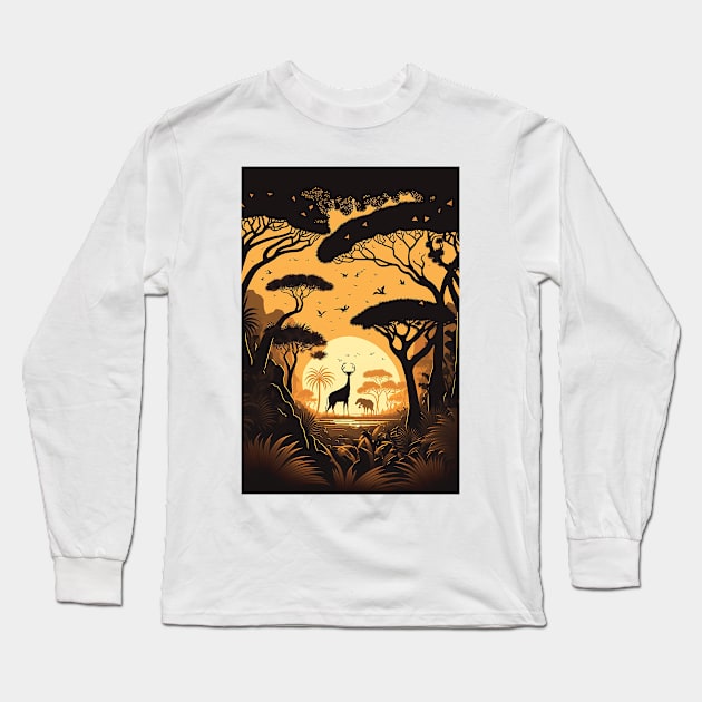 Sunset Dreams Long Sleeve T-Shirt by Abili-Tees